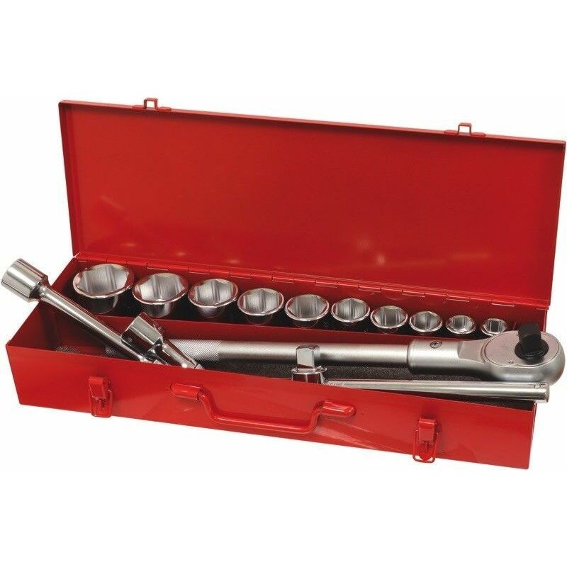 COFFRET DE DOUILLES CAMION 6PANS 3 4 14pcs CV PRO Outils Pro