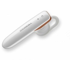 Oreillette bluetooth 4.1 blanc compatible mobile, pc et tablette