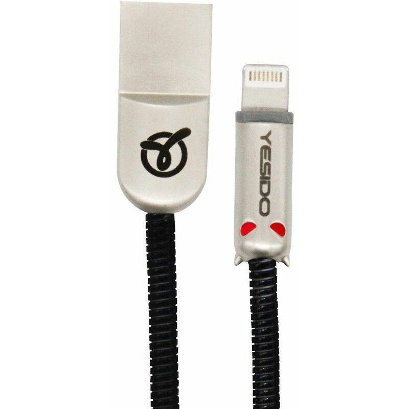 Cable USB Little Devil type Lightning Iphone 1,2m Noir