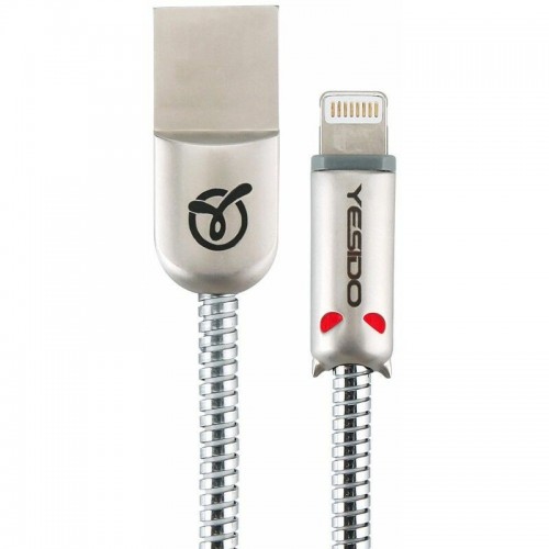Cable USB Little Devil type Lightning Iphone 1,2m Argent