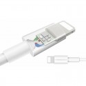 Cable USB qualité d'origine type Lightning Iphone 1m