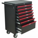 SERVANTE 7 TIROIRS DRAKKAR EQUIPEMENT 09142 + 4 TIROIRS OUTILS MODULES CARBONE