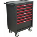 SERVANTE 7 TIROIRS DRAKKAR EQUIPEMENT 09142 + 4 TIROIRS OUTILS MODULES CARBONE