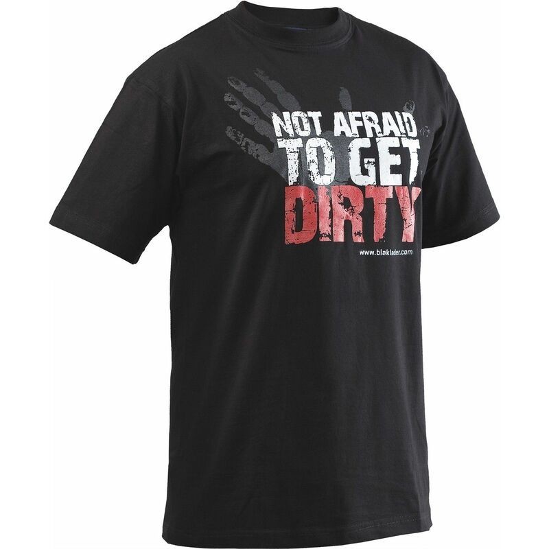T-shirt Not Afraid To Get Dirty Blaklader 800910429900