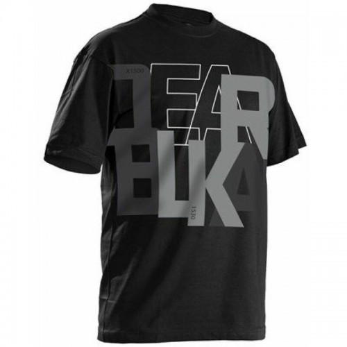 T-shirt Blaklader Logo Noir en destockage