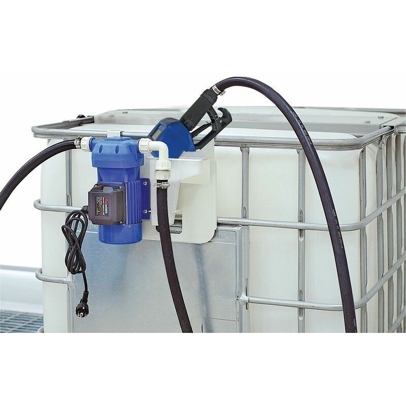 Kit de distribution AdBlue sur IBC maxifût pompe électrique 230 v équipé - 35 l/mn à membrane - Luro