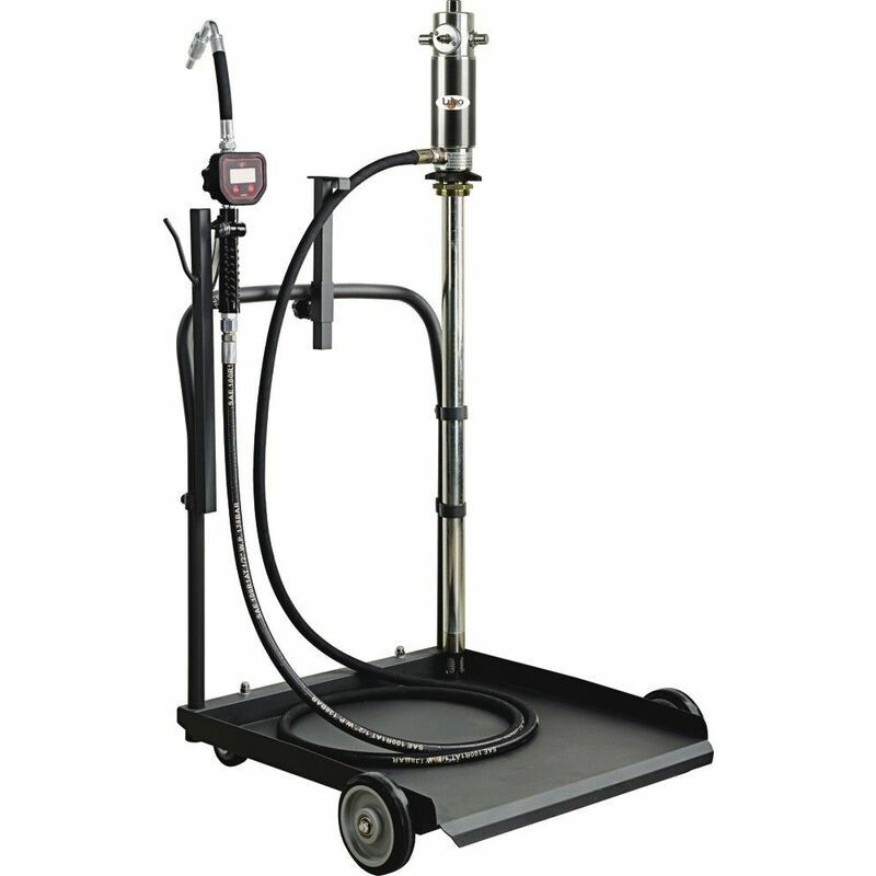 Equipement huile 5/1 mobile 220 litres - pompe - flexible - pistolet compteur - chariot - Luro