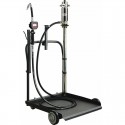 Equipement huile 5/1 mobile 220 litres - pompe - flexible - pistolet compteur - chariot - Luro