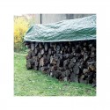 Bâche lourde spécial bois 250 gr/m² 2 x 8 m - Ribimex