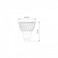 Lampe LED GU10 gradable 6W 830 Flood - GE-LIGTHING