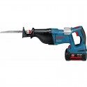Scie sabre 36V 2,6Ah Bosch GSA36V-LI, 2 batteries et chargeur, en coffret - 0601645R02