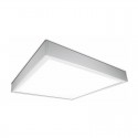 Kit de fixation en saillie dalles 595x595mm - blanc - Kosnic