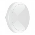 Hublot à vis IP65 IK10 pour platines LED + collerette blanche Kosnic