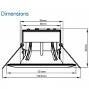 Spot Downlight LED 10W 3000/4000/5000K IP65 Kosnic