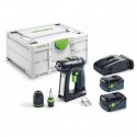 Perceuse visseuse C18 Li 5.2-Plus Festool