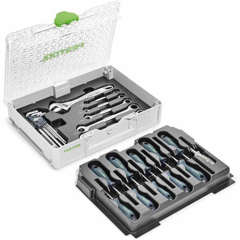 Coffret 25 outils Festool Systainer Organizer INST SYS3 ORG M 89