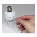 Douille E27 a detecteur de mouvement 360° Franelec - DETECAMP