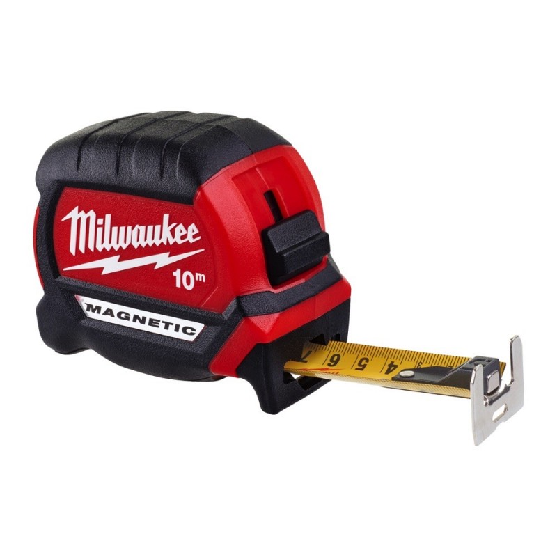Mètre à ruban 10m Premium Magnétique Gen 3 Milwaukee 4932464601