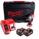 Perceuse Percussion FUEL 3GEN, 18V, 135 Nm + 2 batteries, chargeur et HD Box - Milwaukee - M18 FPD2-502X