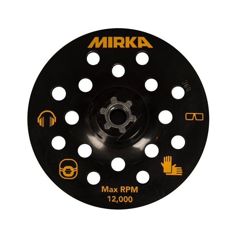 Boîte 50 disques abrasifs auto-agrippants Abranet Ø 125 mm MIRKA - Outils  Pro