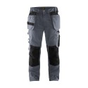 Pantalon Artisan Blåkläder gris/noir 15551860 en destockage