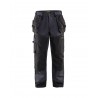 Pantalon X1500 CANVAS bleu acier/noir Blaklader en destockage