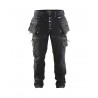 Pantalon X1900 artisan CORDURA® DENIM stretch 2D Noir Blaklader