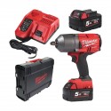Boulonneuse à choc 18V FUEL 1/2 avec fixation O'Ring 18V Milwaukee M18FHIWF12-502X