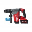 Perforateur Burineur SDS+ FUEL ONE KEY Fixtec, 5J, 18V,  2 batteries 5,5Ah - Milwaukee M18 ONEFHPX-552X