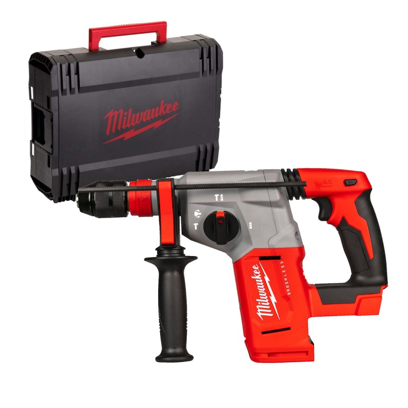 Perforateur SDS+ 26mm BRUSHLESS,18V, 4 modes, HD Box Milwaukee M18 BLHX-0X