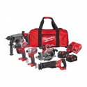 Pack 5 outils 18V FUEL Milwaukee M18 PP5B-502B