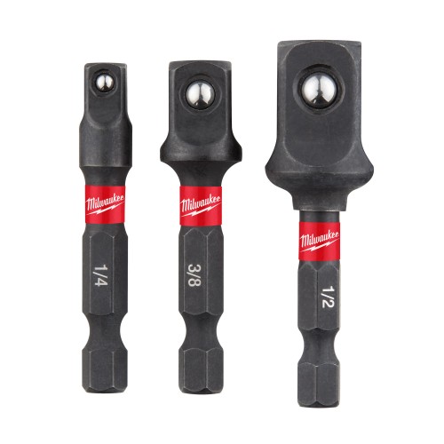 Set de 3 adaptateurs SHOCKWAVE IMPACT DUTY Milwaukee 4932479228