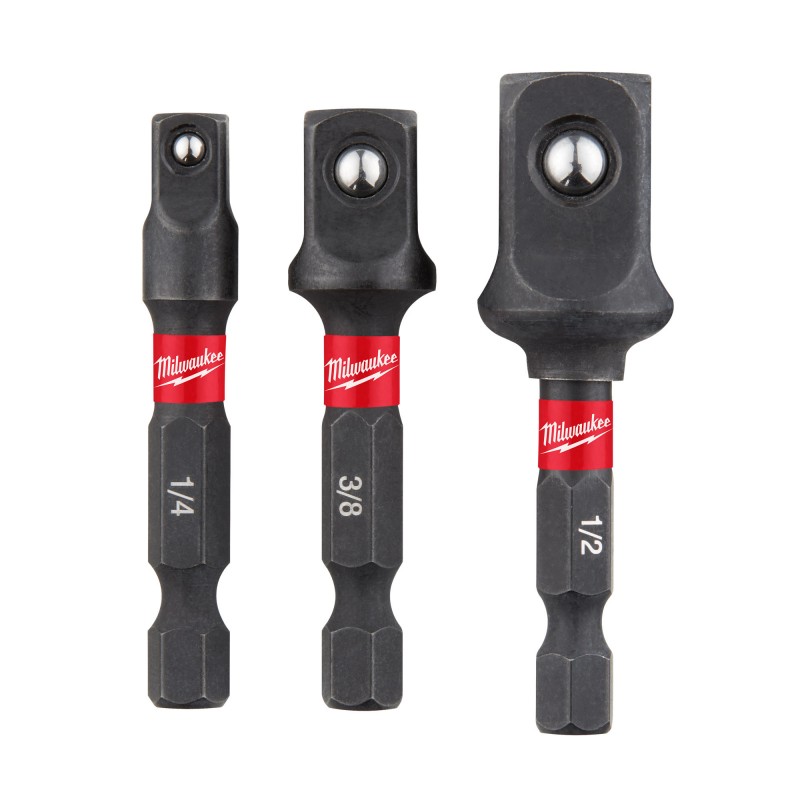 Set de 3 adaptateurs SHOCKWAVE IMPACT DUTY Milwaukee 4932479228