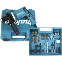 Perceuse à percussion 710 W Ø 13 mm avec 74 accessoires, en malette - Makita HP1631KX3