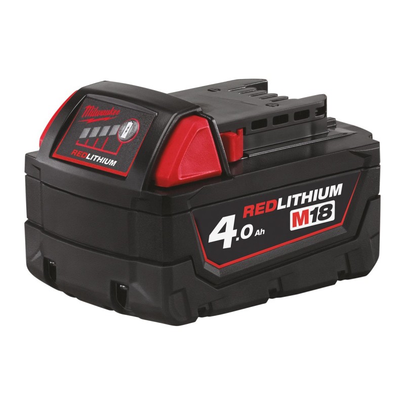Batterie MILWAUKEE 18V 4Ah Red Lithium - M18 B4 - 4932430063