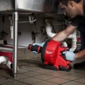 Déboucheur à tambour ⌀ 10 mm M18 FUEL avec 1 batterie 2Ah, chatgeur et seau - Milwaukee M18 FDCPF10-201C