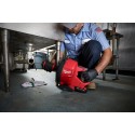 Déboucheur à tambour ⌀ 10 mm M18 FUEL avec 1 batterie 2Ah, chatgeur et seau - Milwaukee M18 FDCPF10-201C