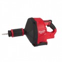 Déboucheur à tambour ⌀ 10 mm M18 FUEL avec 1 batterie 2Ah, chatgeur et seau - Milwaukee M18 FDCPF10-201C