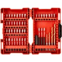 Coffret d'embouts de vissage et forets MILWAUKEE Schockwave - 48 pièces - 4932430906