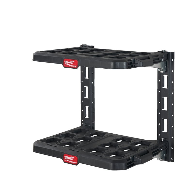 Kit étagère (2 étagères + E-track) PACKOUT - Milwaukee 4932472127