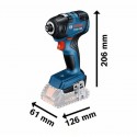 Visseuse à chocs 18V Bosch Professional GDR 18V-200 C - 06019G4104 (produit seul)