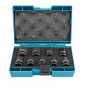 Coffret Makita 9 douilles pour boulonneuses a choc 1/2'' - Makita B-66232