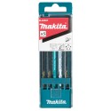 Pack 5 lames multimateriaux pour scie sauteuse Makita S-Express - B-48527