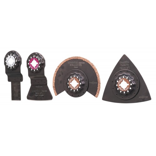 Ensemble 4 accessoires pour carrelage STARLOCK - Makita B-67496