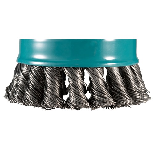 Brosse boisseau à fil torsadé, 80 mm, X-LOCK - Makita D-73380