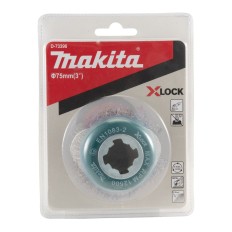 Brosse boisseau à fil ondulé, 75 mm, X-LOCK - Makita D-73396