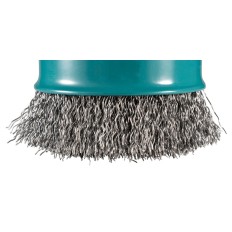 Brosse boisseau à fil ondulé, 75 mm, X-LOCK - Makita D-73396