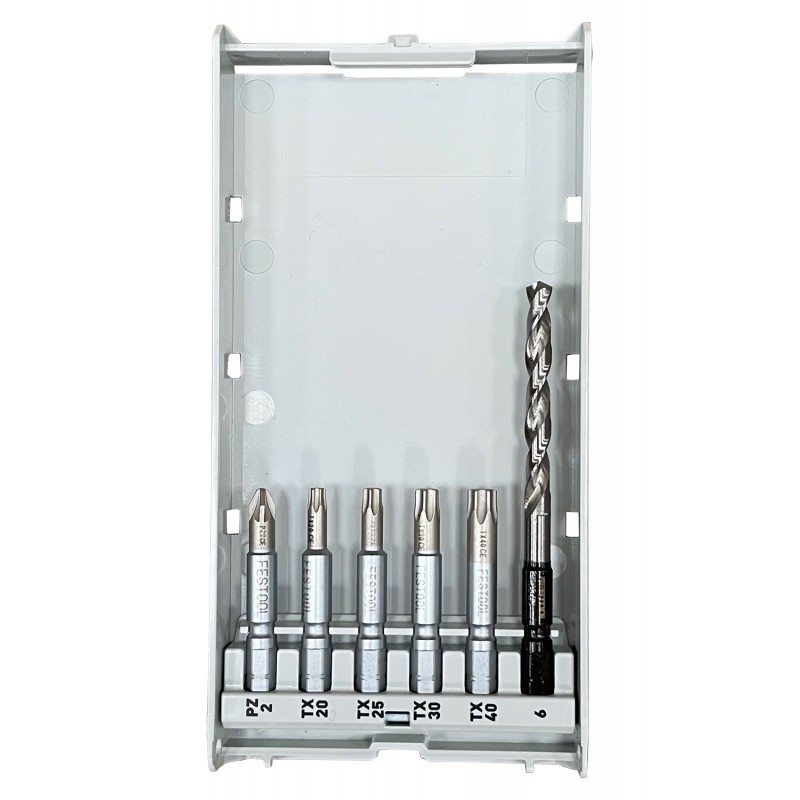Coffret d'embouts Festool BKS SYS3 D6 PZ TX 50 CE