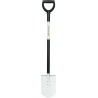 Bêche à bord pointu pour sol dur et caillouteux 105 cm, Lame en Acier / Manche en aluminium - Fiskars 1019605
