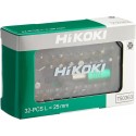 Coffret 32 embouts de vissage avec porte-embout magnetique 1/4" - HIKOKI 750363
